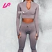 womens gym leggings and top set